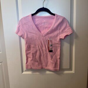 NWT No Boundaries Pastel Pink Tee  Size M